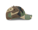 New Era 9Twenty MLB Frayed New York Yankees Woodland Camo
