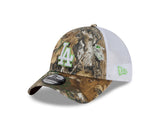 New Era 9Twenty MLB Real Tree Distressed Los Angeles Dodgers Cyber Green Pop