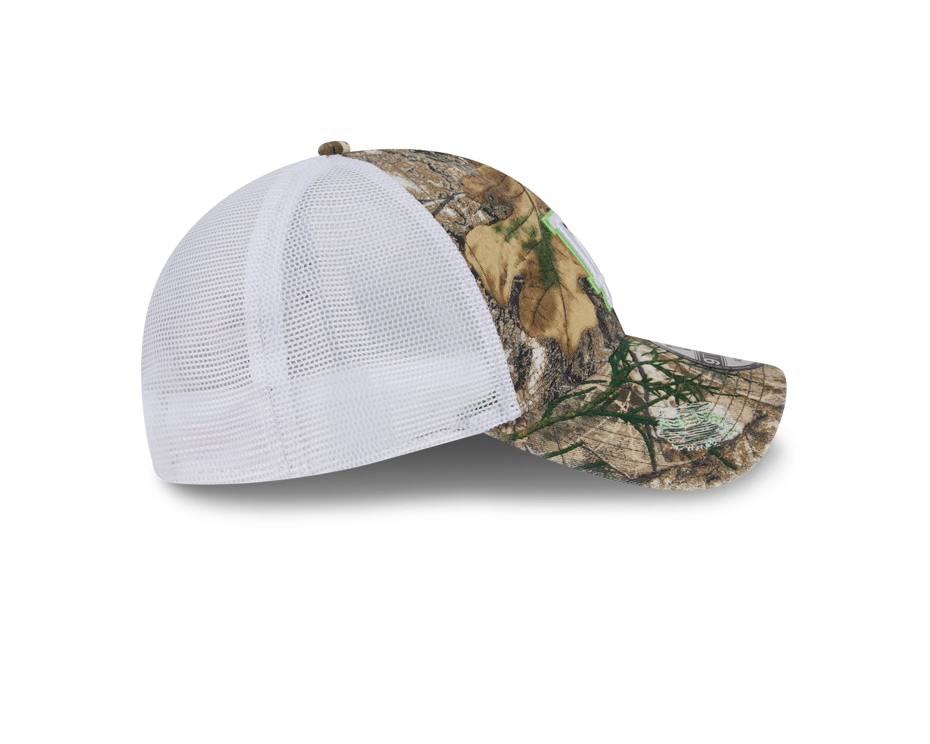New Era 9Twenty MLB Real Tree Distressed Los Angeles Dodgers Cyber Green Pop