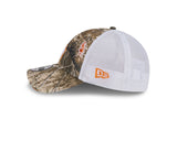 New Era 9Twenty MLB Real Tree Distressed Los Angeles Dodgers Orange Pop