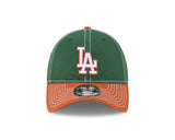 New Era 9Twenty MLB Seasonal 2Tone Los Angeles Dodgers Cilantro Green/Orange