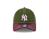 New Era 9Twenty MLB Seasonal 2Tone New York Yankees Rifle Green/Frosted Burgundy