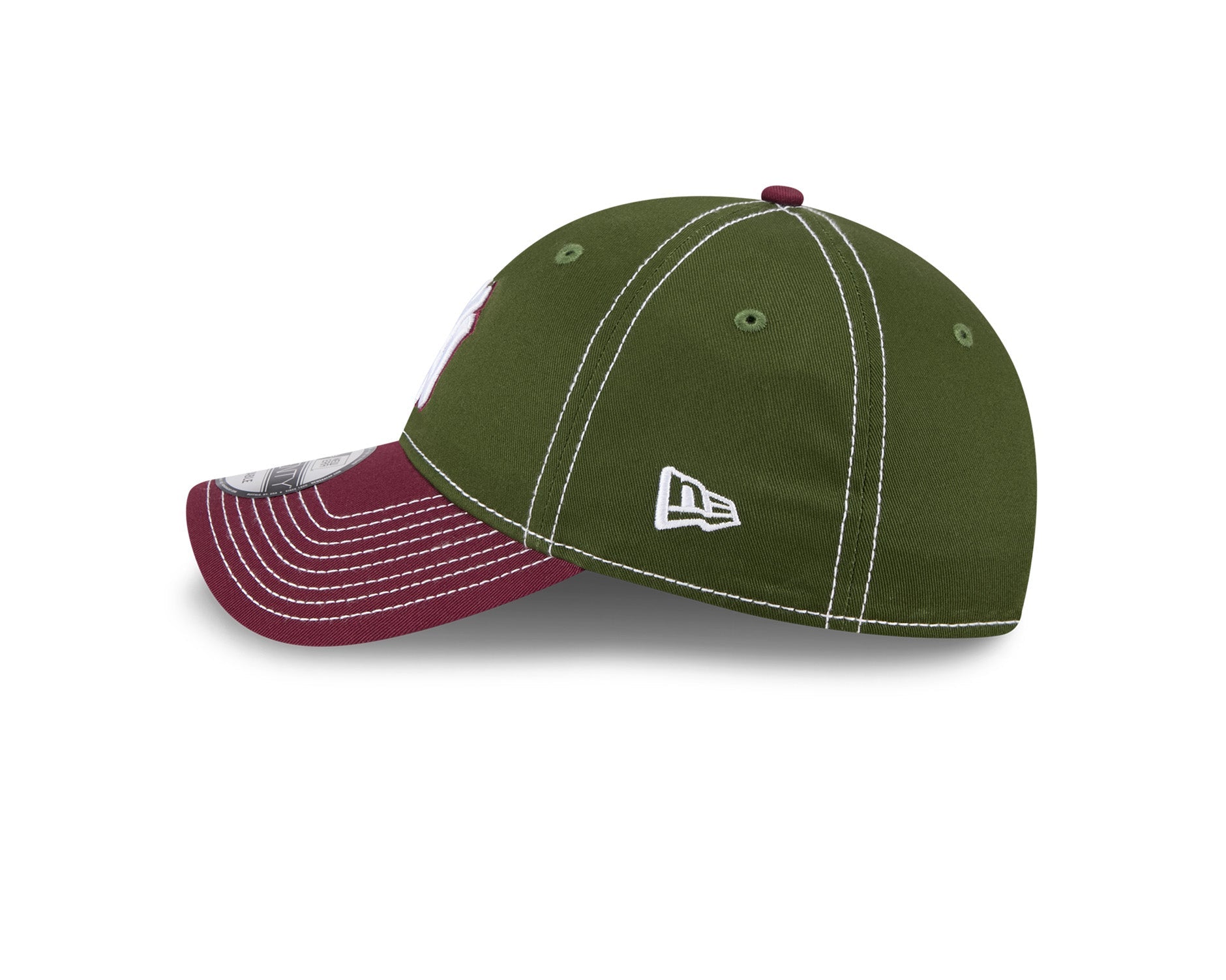 New Era 9Twenty MLB Seasonal 2Tone New York Yankees Rifle Green/Frosted Burgundy