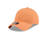 New Era 9Twenty MLB Spring Pastel Midi Los Angeles Dodgers Orange Glaze