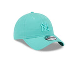 New Era 9Twenty MLB Spring Pastel Midi New York Yankees Clear Mint