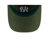 New Era 9Twenty MLB Vintage Canvas Wash New York Yankees Dark Green