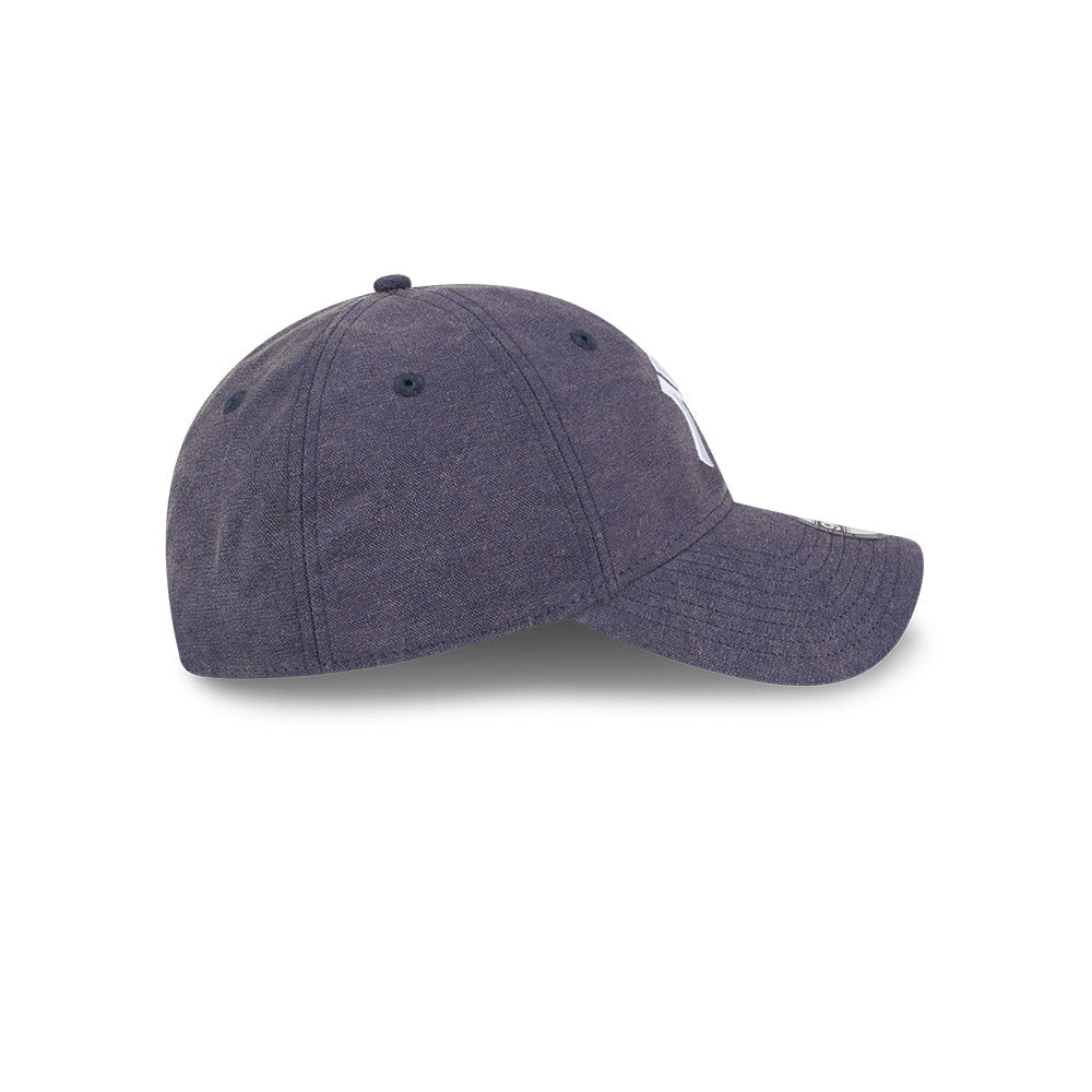 New Era 9Twenty MLB Vintage Canvas Wash New York Yankees Oceanside Blue