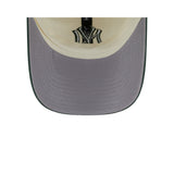 New Era 9Twenty Snap MLB 2Tone Chrome New York Yankees Chrome Pine Green