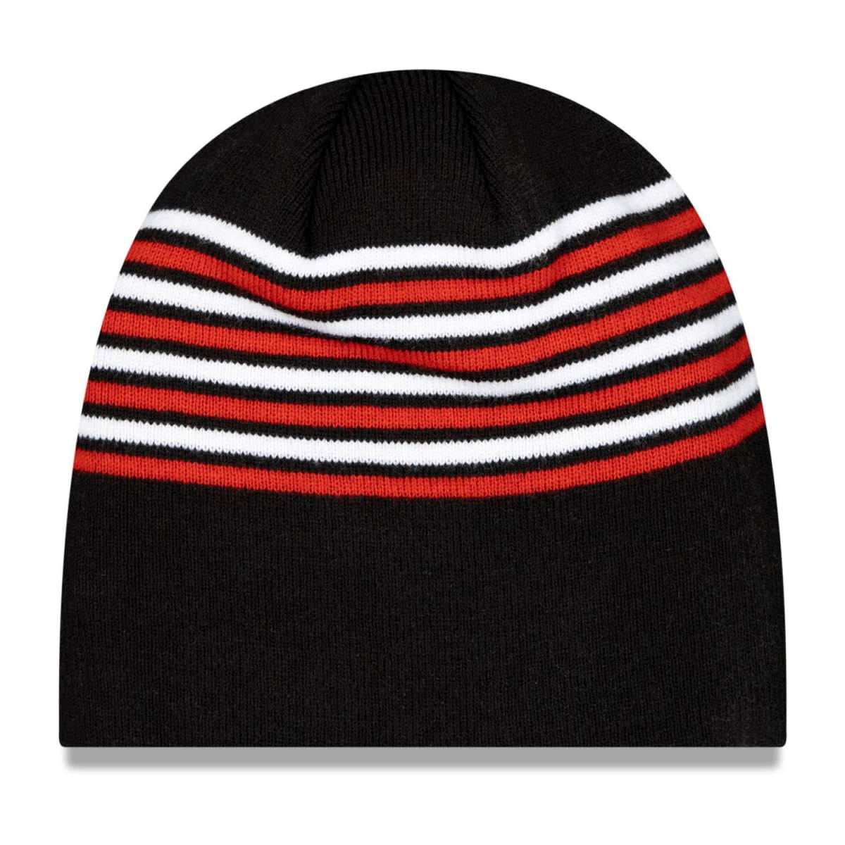 New Era Beanie AC Milan Stripe Skull Black