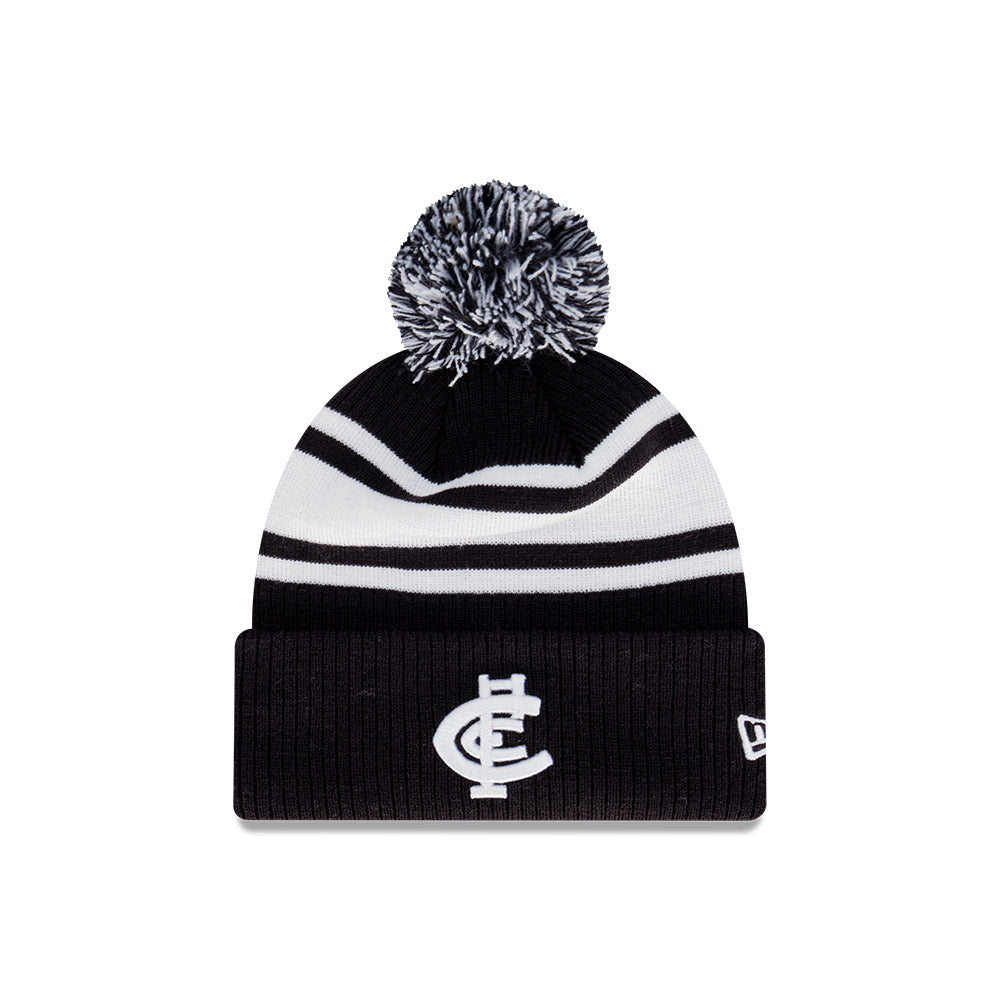 New Era Beanie AFL 2023 Stripe Carlton Blues