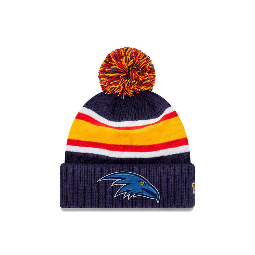 New Era Beanie AFL 23 Stripe Adelaide Crows OTC