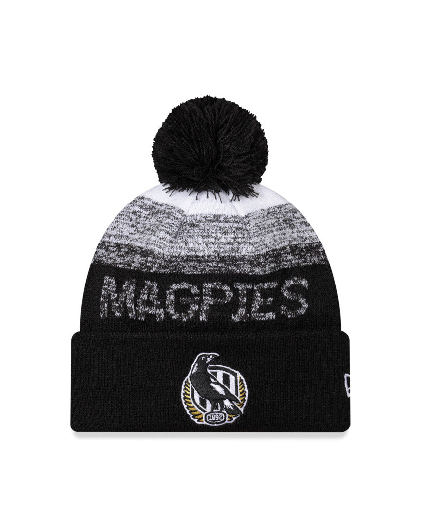 New Era Beanie AFL Ombre Marl Collingwood Magpies