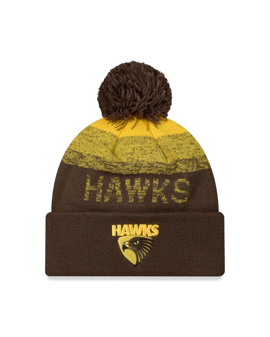 New Era Beanie AFL Ombre Marl Hawthorn Hawks