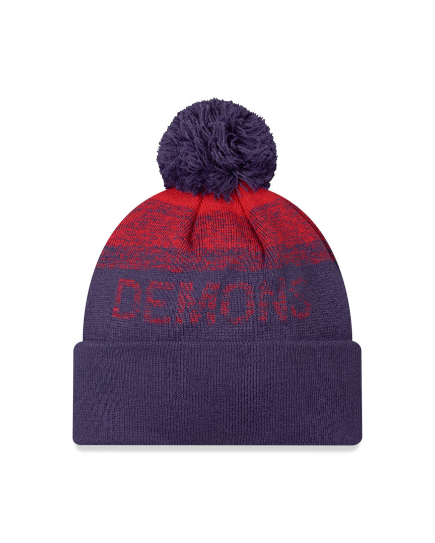 New Era Beanie AFL Ombre Marl Melbourne Demons