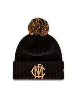 New Era Beanie AFL WC23 Melbourne Demons Black/Wheat