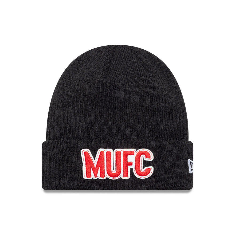 New Era Beanie EPL Vintage Manchester United FC Black