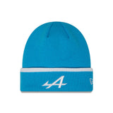 New Era Beanie F1 Alpine Renault Sky Blue