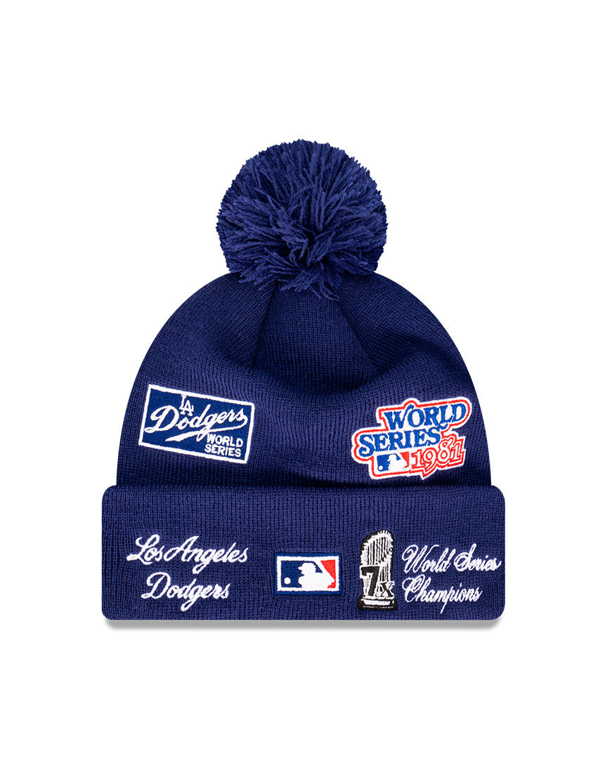 New Era Beanie MLB All Over Champs Los Angeles Dodgers OTC