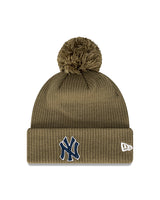 New Era Beanie MLB Olive OTC New York Yankees