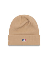 New Era Beanie MLB Seasonal New York Yankees Camel/White