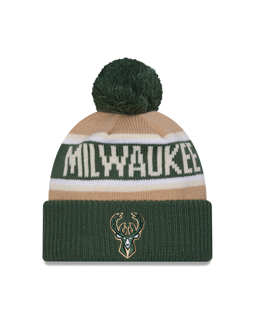 New Era Beanie NBA 2024 Draft Milwaukee Bucks