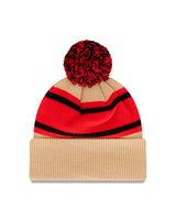 New Era Beanie NBA Camel Stripe Chicago Bulls