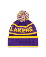 New Era Beanie NBA Waffle Wordmark Los Angeles Lakers