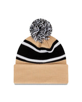 New Era Beanie NFL Camel Stripe Las Vegas Raiders
