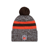 New Era Beanie NFL Sideline 2023 Cleveland Browns Dark Brown