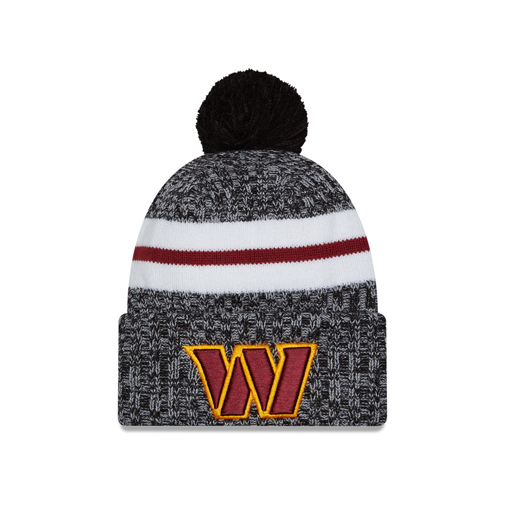 New Era Beanie NFL Sideline 2023 Washington Commanders Black
