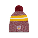 New Era Beanie NFL Sideline 2023 Washington Commanders Cardinal Red