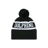 New Era Beanie NRL 2025 Black White Team Dolphins