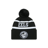 New Era Beanie NRL 2025 Black White Team Parramatta Eels