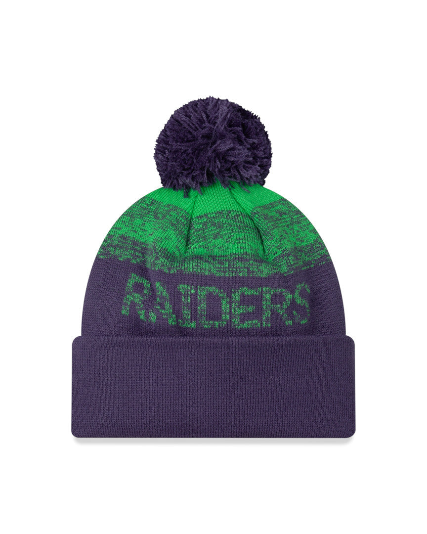New Era Beanie NRL Ombre Marl Canberra Raiders
