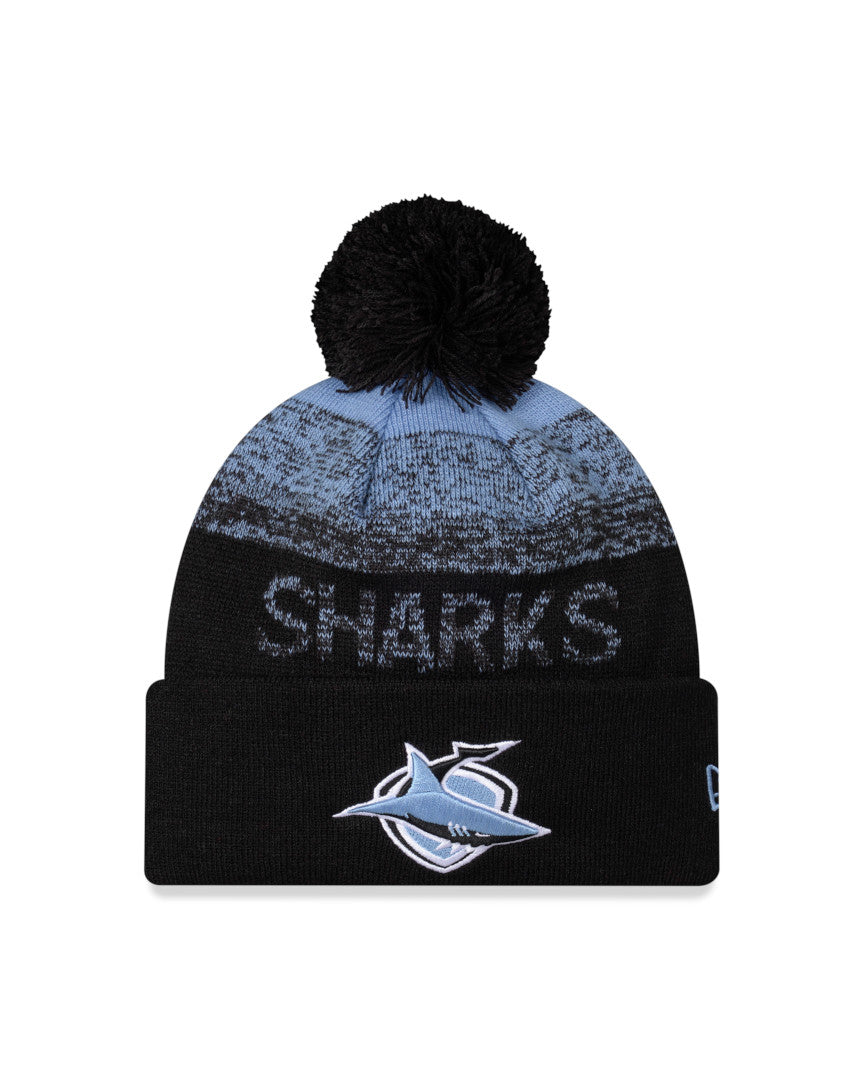 New Era Beanie NRL Ombre Marl Cronulla Sharks