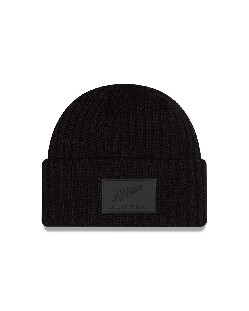 New Era Beanie Rugby Union All Blacks Winter TPU Black