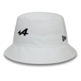 New Era Bucket Hat F1 Metal Badge Tapered Renault White