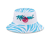 New Era Bucket Hat F1 Miami Zebra HAAS