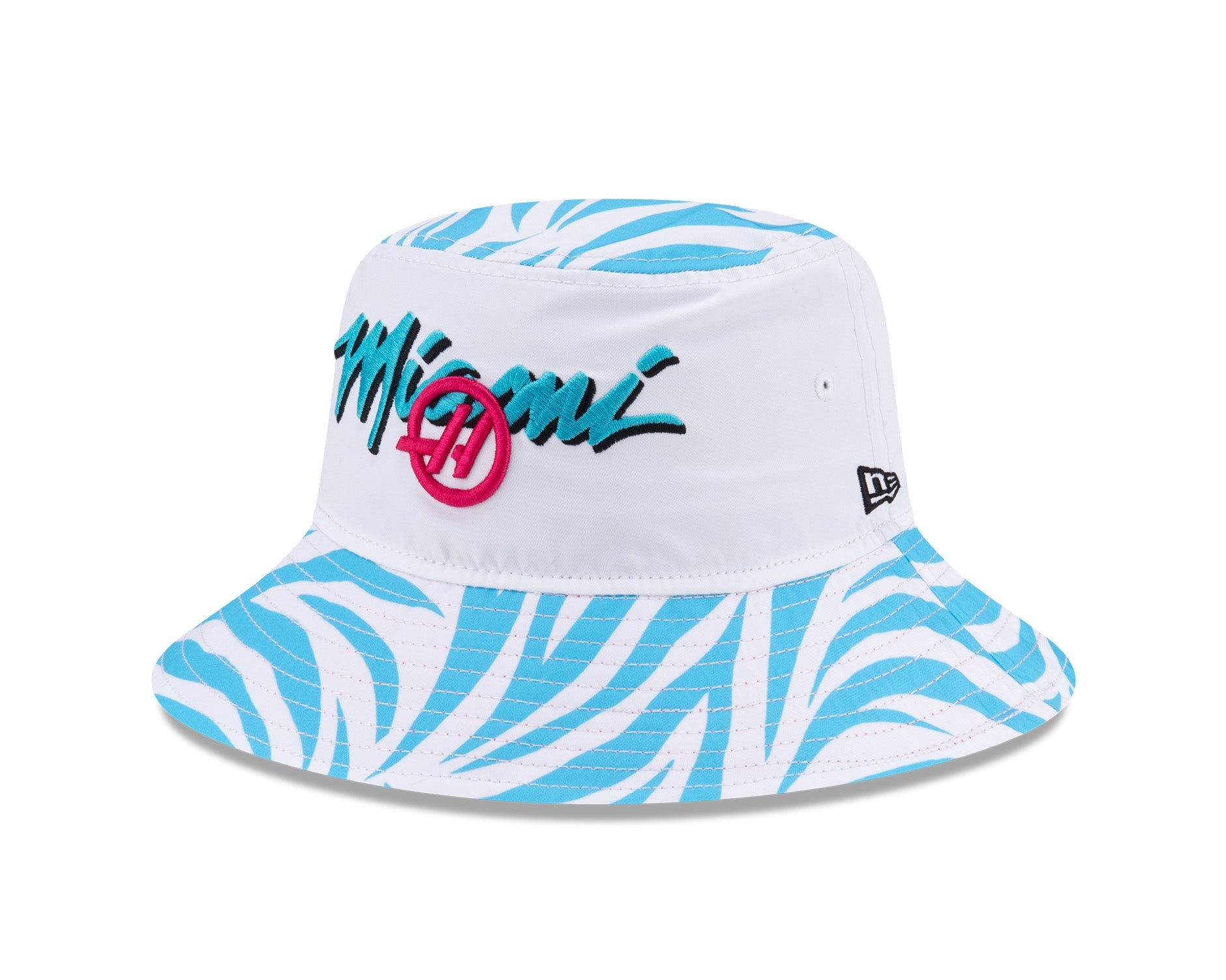 New Era Bucket Hat F1 Miami Zebra HAAS