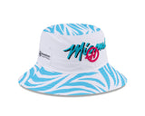 New Era Bucket Hat F1 Miami Zebra HAAS