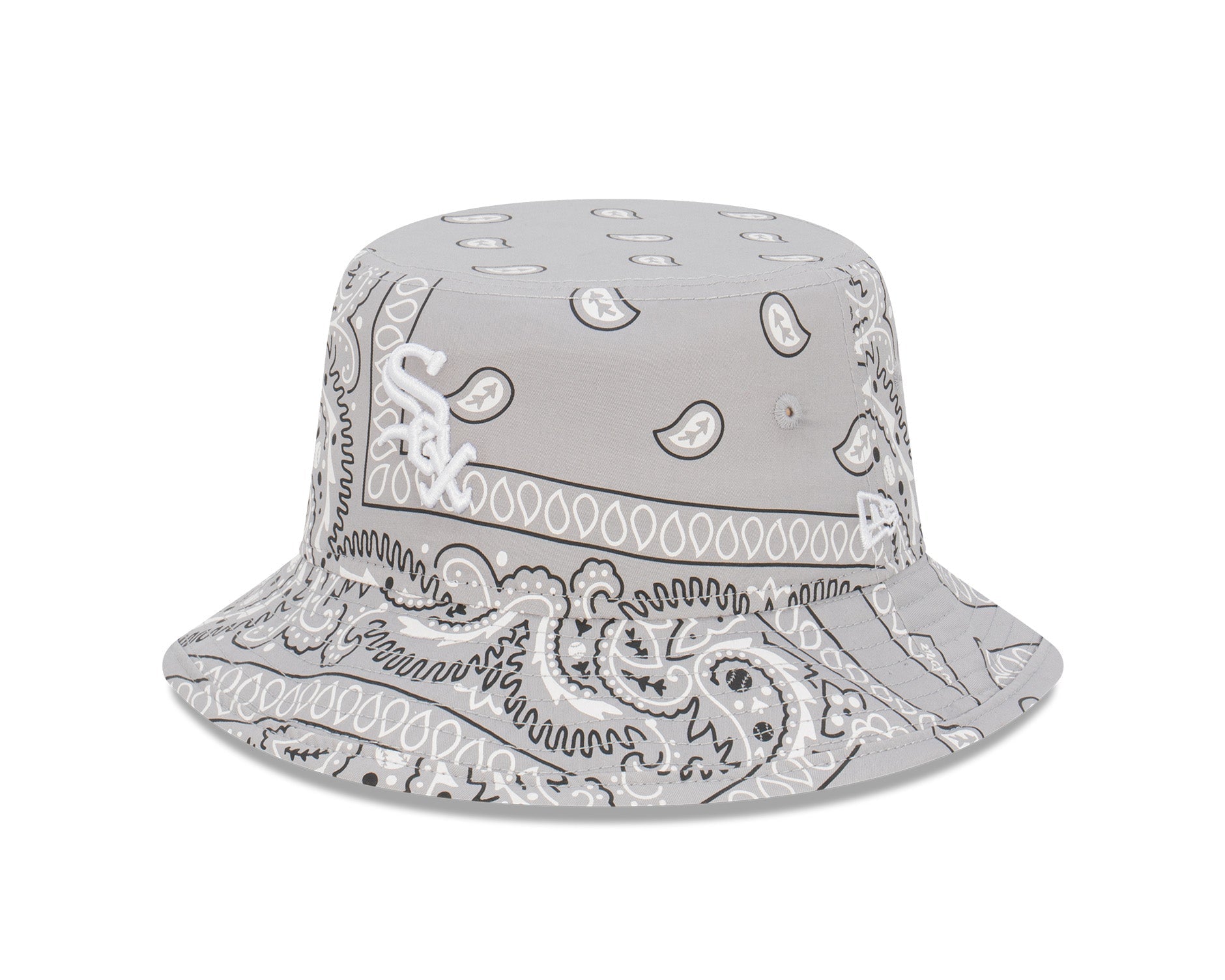 New Era Bucket Hat MLB Paisley Chicago White Sox