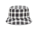 New Era Bucket Hat MLB Plaid Los Angeles Dodgers