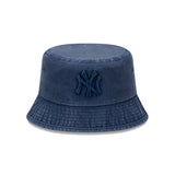 New Era Bucket MLB Snow Wash New York Yankees