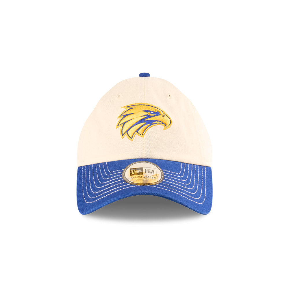 New Era Casual Classic AFL 2025 Supporter 2-Tone Chrome West Coast Eagles