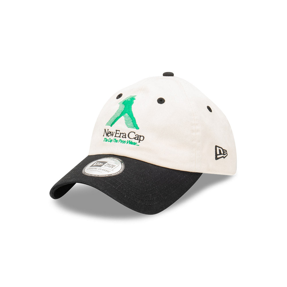 New Era Casual Classic Cap Home Run Chrome White