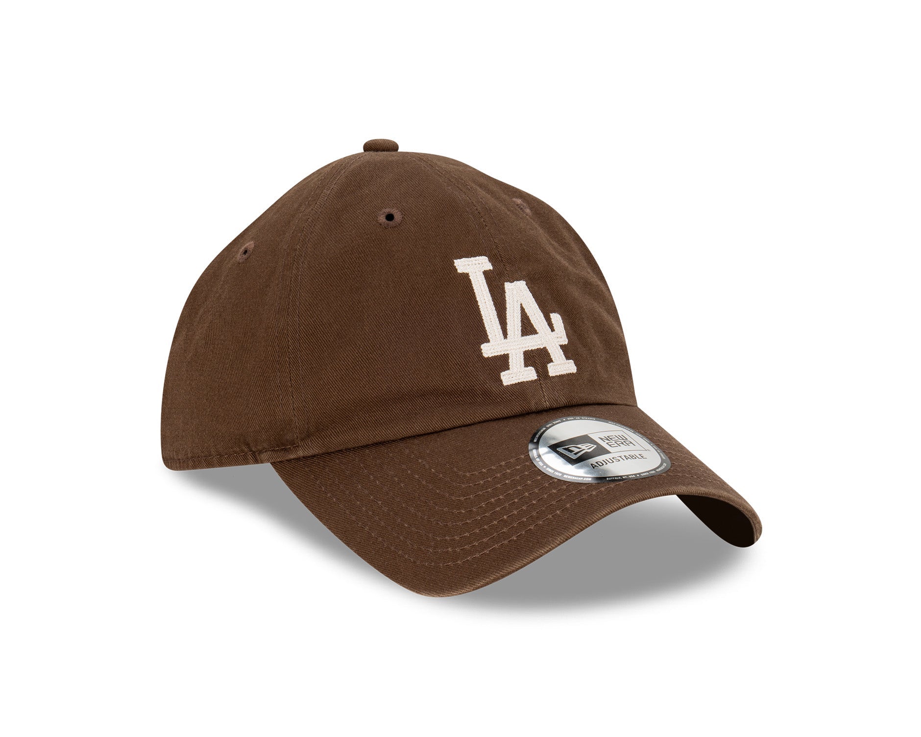 New Era Casual Classic MLB Chainstitch Los Angeles Dodgers Walnut