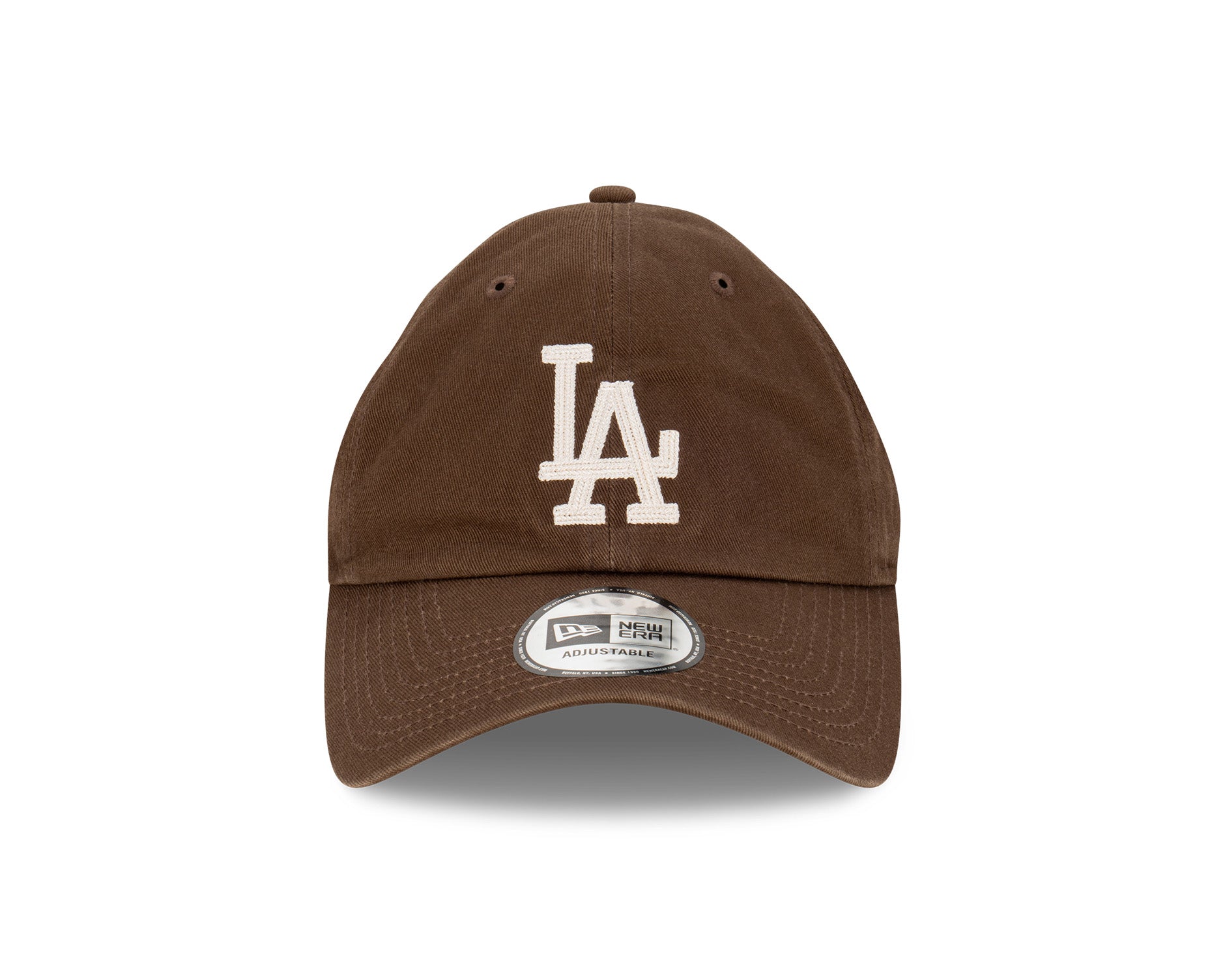 New Era Casual Classic MLB Chainstitch Los Angeles Dodgers Walnut
