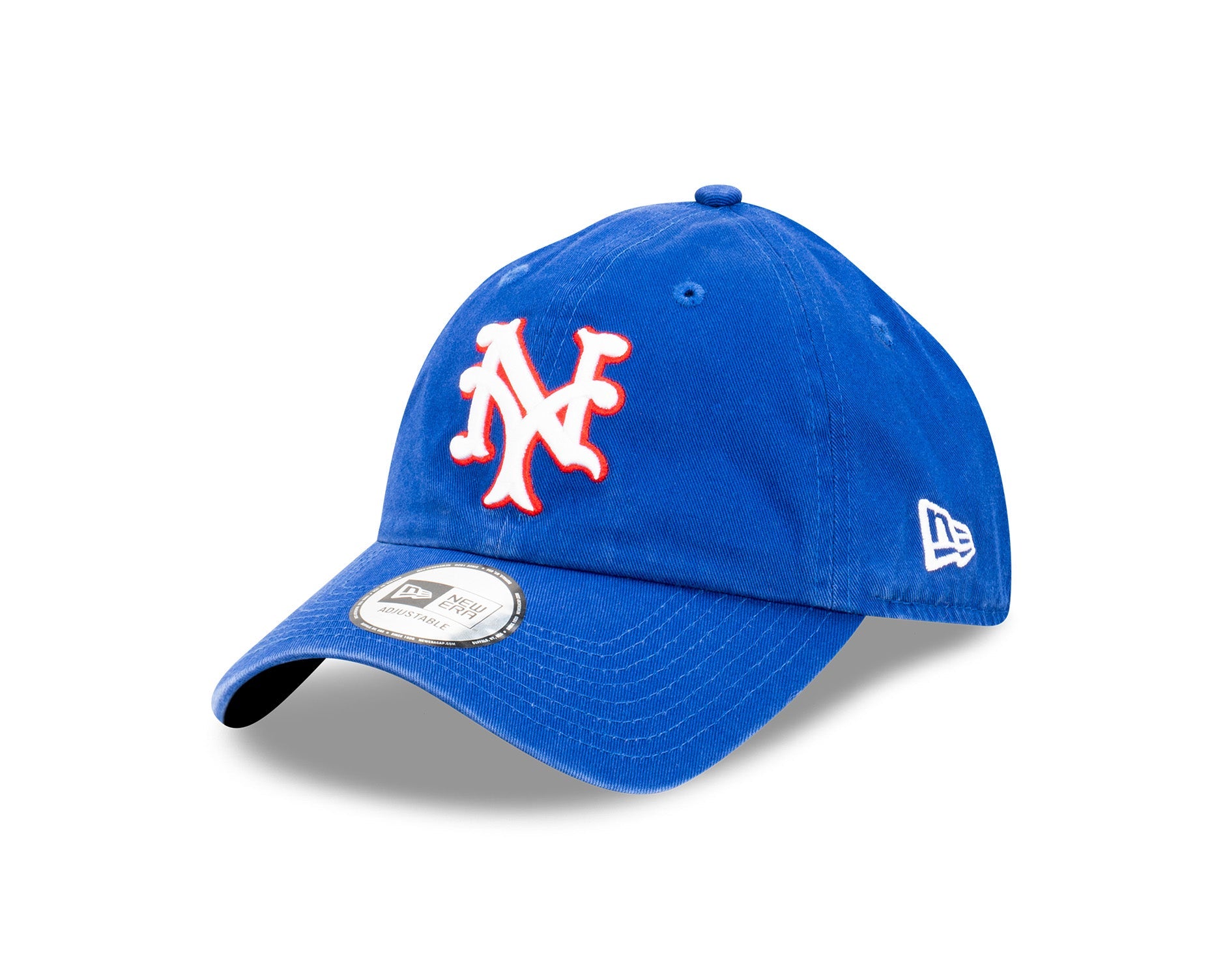 New Era Casual Classic MLB Cooperstown New York Mets Washed Royal