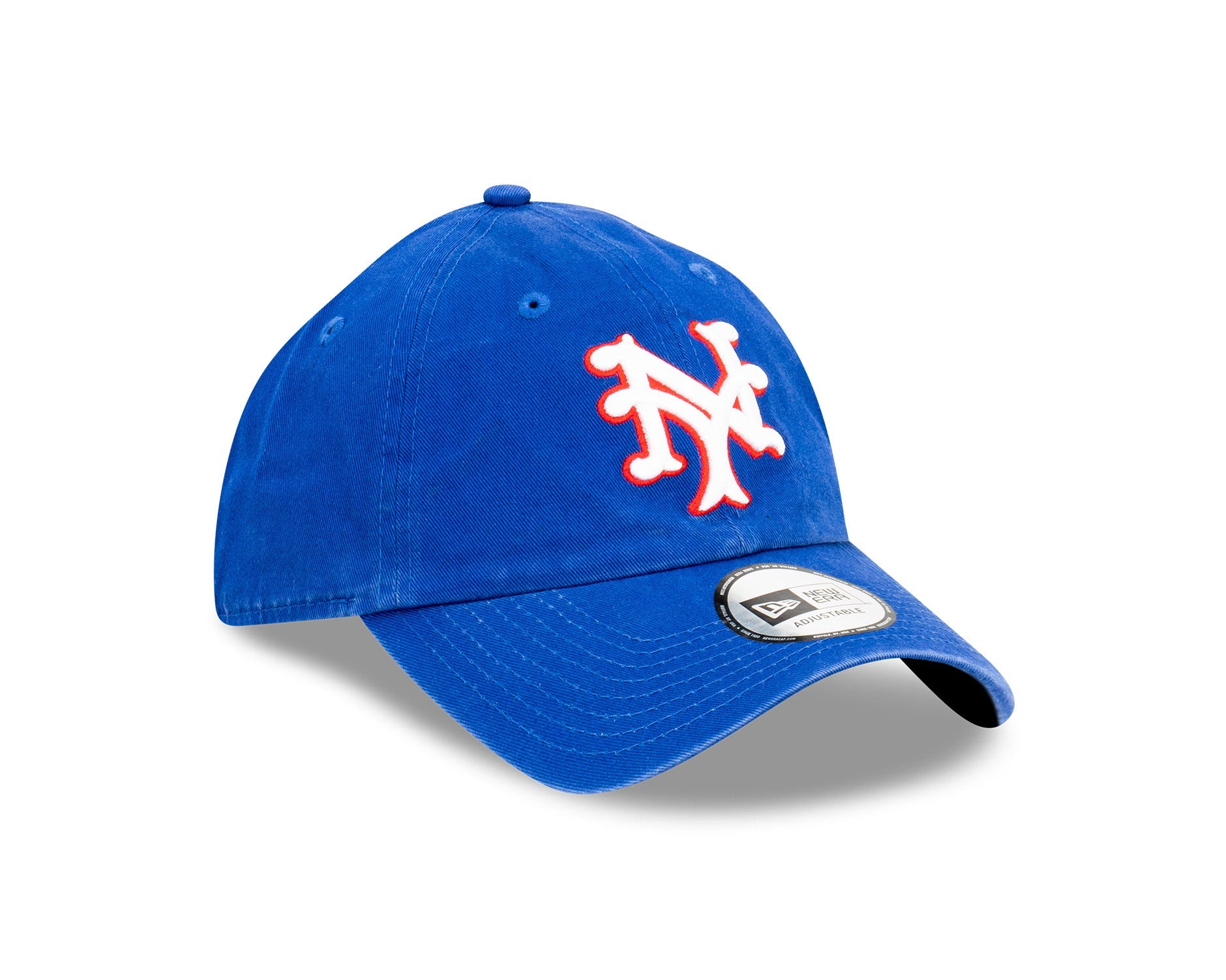 New Era Casual Classic MLB Cooperstown New York Mets Washed Royal