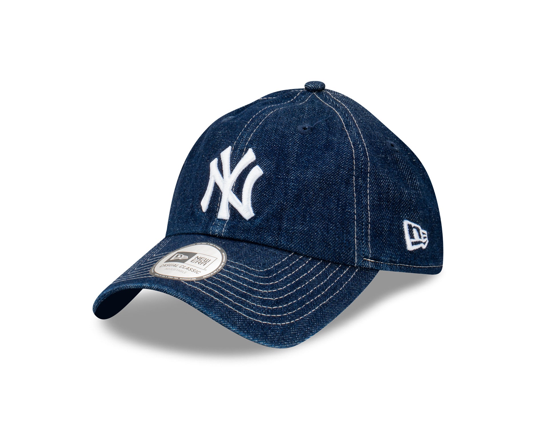 New Era Casual Classic MLB Denim Contrast New York Yankees Navy